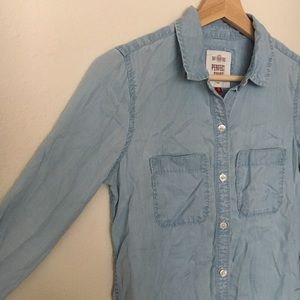 100% Lyocell Chambray Shirt XS